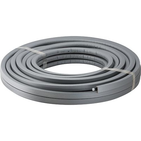 Tuyau multicouche Mepla ML d16 longueur 50 m - préinsonorisation excentrée 13 mm gris