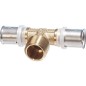 Raccord a sertir p. multi, TH Piece en T avec filet. male 26x3mm - 1'' - 26x3mm