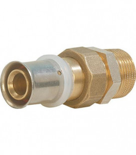 Raccord a sertir p. multi TH Raccord a sertir ecrou chapeau joint conique, male 20x2 - 1/2''