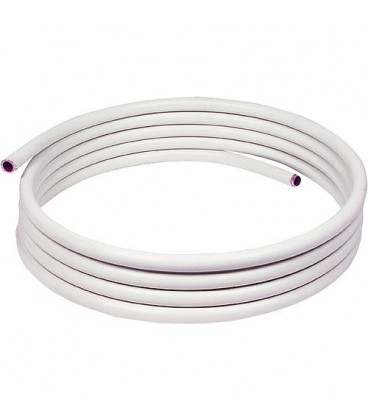 Tuyau de cuivre sous gaine plastique couronne de 25 m - 22 x 1,0 mm DIN-EN 1057