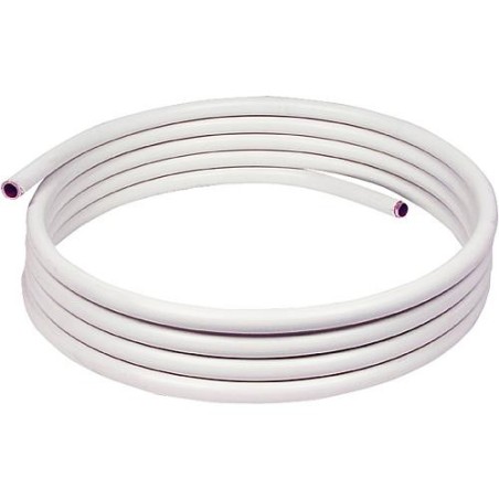 Tuyau de cuivre sous gaine plastique couronne de 25 m - 12 x 1,0 mm DIN-EN 1057