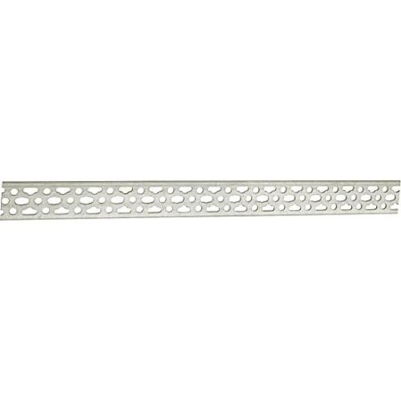 Rail de montage rectiligne 50x 3 mm, longueur 1600mm 0,83 kg/m - zingué