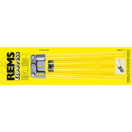 REMS Eco-Presse radiale et maniable Tube en plastique et d'assemblage