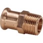 Raccord a sertir en bronze Reduction fem/mâle 18x1/2" Type 6243g WG907 contour M