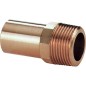 Raccord a sertir en bronze Reduction fil mâle 22x1/2" Type 6280g emmanchement long WG907