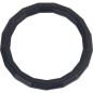 Bague d'etancheite EPDM noire pour eau potable - DN 76,1 inox et acier C