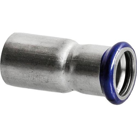 Raccord a sertir en inox Nipple, DN 76,1 x DN 42 contour M