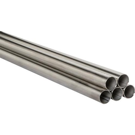 Tube en inox avec autorisation DVGW 42 x 1,5 mm 6 tubes de 6 m