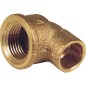 Raccord a souder bronze 4090g Coude 90°, 14 mm x 3/4" femelle