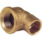 Raccord a souder bronze 4090g Coude 90°, 16 mm x 3/8" femelle