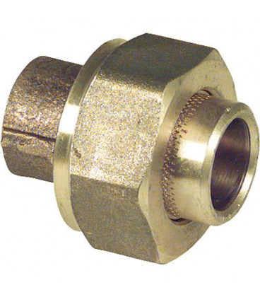 Raccord a souder bronze 4340 raccord a vis, 14 mm, joint conique