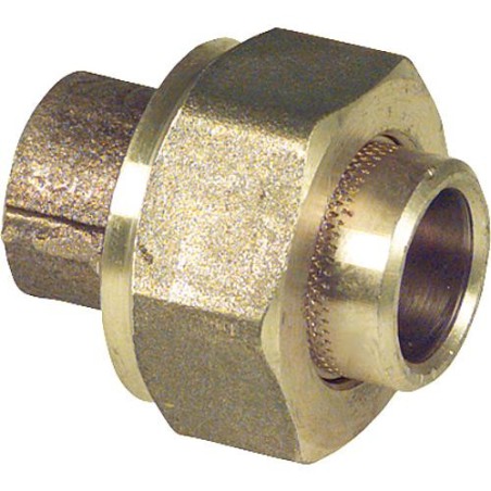 Raccord a souder bronze 4340 raccord a vis, 14 mm, joint conique