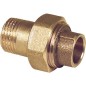 Raccord a souder bronze 4331g raccord a vis, male, 16 mm x1/2" joint plat