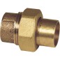 Raccord a souder bronze 4330 raccord a vis, 14 mm joint plat