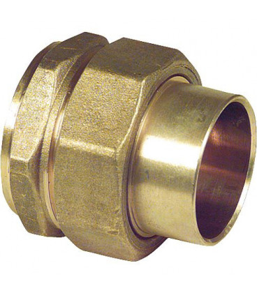 Raccord a souder bronze 4340g raccord a vis, femelle, 16mm x 1/2" joint conique