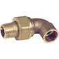 Raccord a souder bronze 4098g raccord coudé 90°, 16mmx1/2" male joint conique