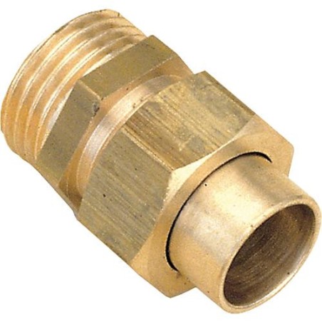 raccord a souder laiton joint conique 16-3/4"