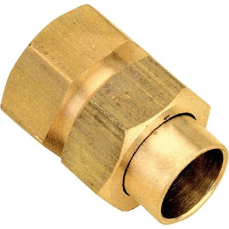 raccord a souder laiton joint conique 14-1/2"