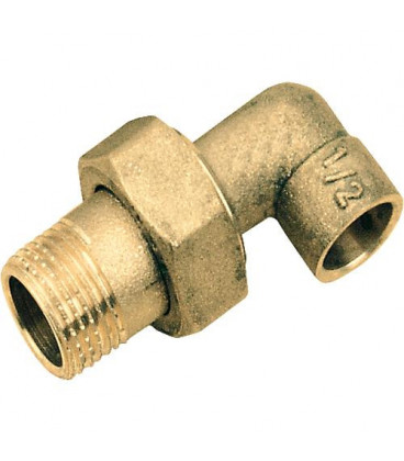 raccord a souder Coude union male 14 - 1/2"