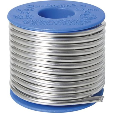 Fil de plomb Nr.3 DIN EN 29453 100 g bobine fil de 2,7 mm