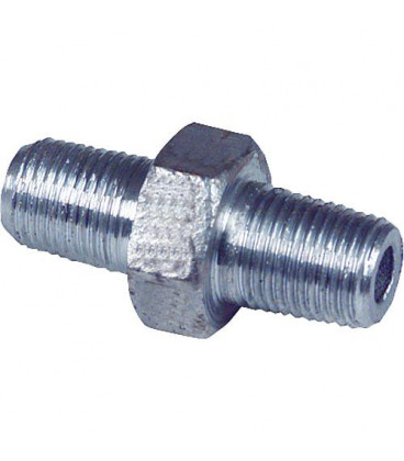 Nipple double V4A 1/8" EF 340 male/male