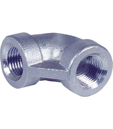 Coude 90° inox V4A 3/4" fem x fem EF 90