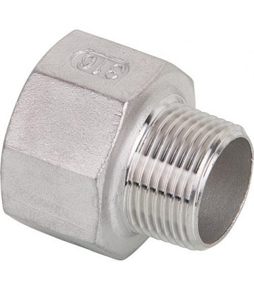 Mamelon V4A fem/male 1/2" x 3/8"