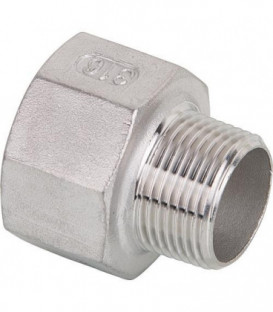 Mamelon V4A fem/male 3/4" x 1/2"