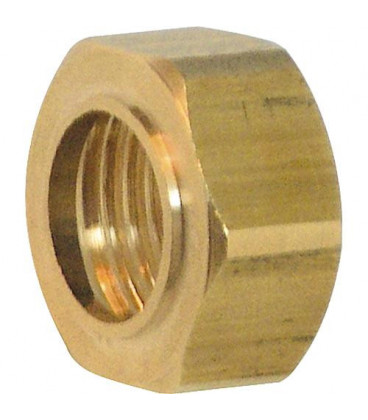 raccord laiton Ecrou à collet battu 8374G 14-1/2"