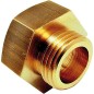 Raccord laiton Mamelon reduit brut 1/2"-5/8"