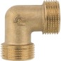 Coude laiton 90° male/male 3/4 x 3/4" PN10