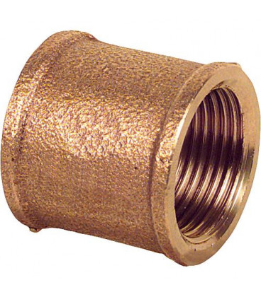 Raccord fileté en bronze manchon femelle/femelle type 3270 filetage 1"