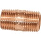 Raccord filete en bronze Nipple double filete type 3530 3/4" x 80mm