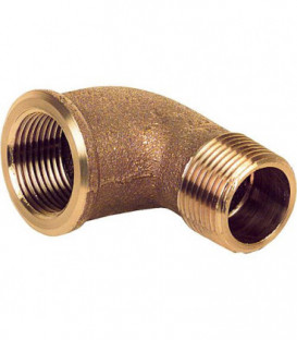 Raccord filete en bronze type 3092 3/4" femxmale coudé 90°