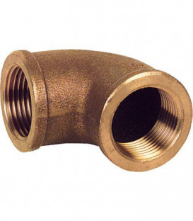 Raccord fileté en bronze coude 90° type 3090 1/2" femxfem W