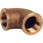 Raccord fileté en bronze coude 90° type 3090 1" femxfem W