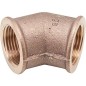 Raccord fileté bronze, angle 45° type 3120 3/4`` fem./fem.