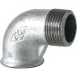 Raccord en fonte malleable galva Nr.92 Coude fem/male 90° diam. 2 1/2"