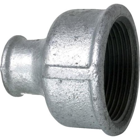 Raccord en fonte malleable galva Nr.240 manchon de reduction diam. 1 1/4" x 3/4"