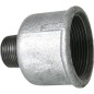 Raccord en fonte malleable galva Nr.246 manchon de reduction fem/male diam. 3/4" x 1/2"