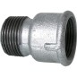 Raccord en fonte malleable galva Rallonge - N° 529A diam. 1 1/2"