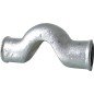 Raccord en fonte malleable galva Nr.85 Coude de branchement fem/fem diam. 3/8"