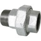 Raccord en fonte malleable galvanise no. 341, raccord a vis, joint conique, diam. 2"