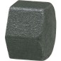 Raccord en fonte malleable, noir Bouchon 1/2" Type 300, polygonal