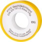 Ruban d'isolation PTFE FRp (filet fin) 1 pce noyau blanc/ gaine jaune