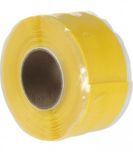 Bande de protection jaune pour flexible ondulé DN15 - DN32