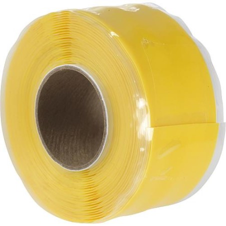 Bande de protection jaune pour flexible ondulé DN15 - DN32