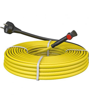 Cable anti-gel pr tube metal prêt a enficher avec Thermostat 30m, 300W