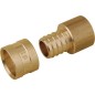 Raccord pour tubes P.E.R. Union a glissement P.E.R. - Cuivre DN 20 - CU 18