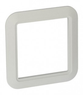 Cadre décoratif pour prise d´aspiration Euro-Top,blanc signal RAL 9003